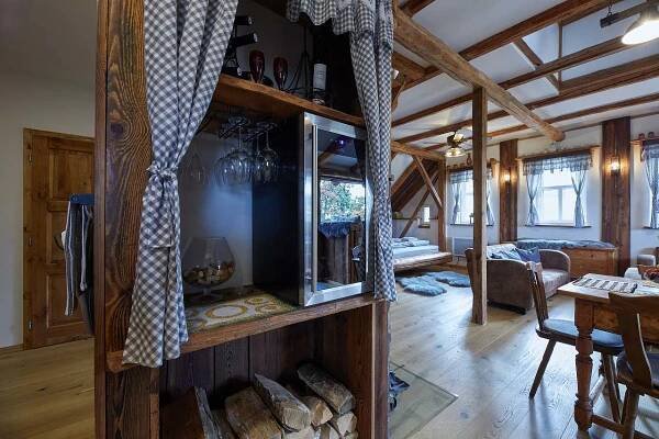 Božská usedlost, pronájem chalupy Mírová pod Kozákovem - Loktuše - ubytování Český ráj, 14393