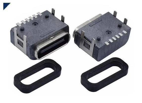 konektor micro USB-C 3.1 6p female 14