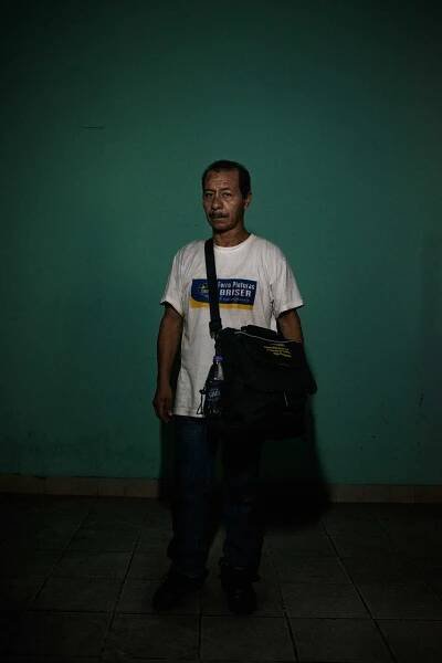 Luis Alfredo Portales, 43, from Guatemala.