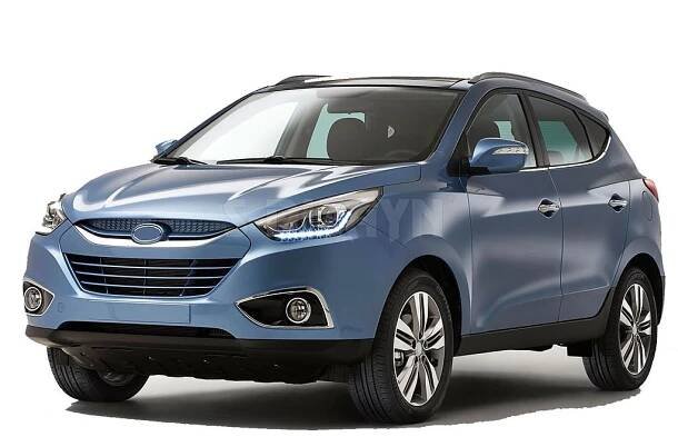 Nerez lišty spodní hrany oken dveří Hyundai IX-35