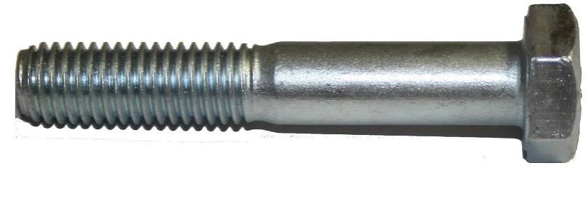 Šroub 6-ti hranná hlava M10x60 ZB závit částečný DIN 931 8.8