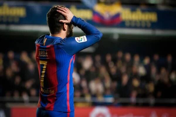 Villarreal Cf vs Fc Barcelona — Stock obrázek