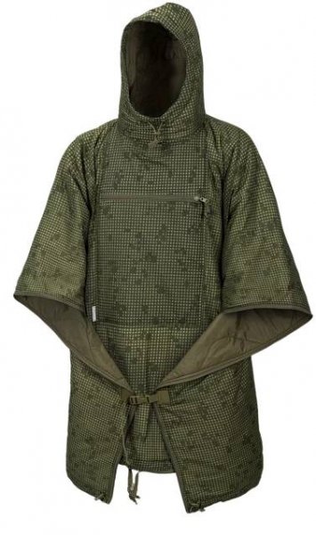 Pončo termo SWAGMAN ROLL PONCHO Desert Night Camo Helikon-Tex® PO-SMR-NL-0L