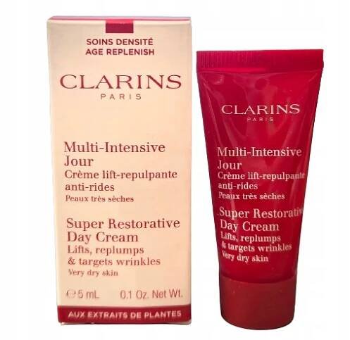 Clarins Multi-Intensive Jour for Dry Skin Víceúčelový krém Tuba 5 ml
