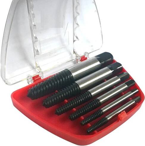Vytahovač stržených šroubů a vrutů – Screw Extractor 6 kusů sada - Nářadí