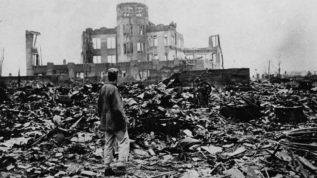 Spálená pustina. Tak vypadalo japonské město Nagasaki po výbuchu atomové bomby. O život okamžitě přišlo 40 tisíc lidí.