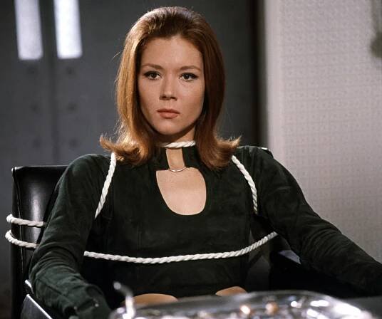 Diana Rigg jako Teresa di Vicenzo (V tajné službě Jejího Veličenstva, 1969)