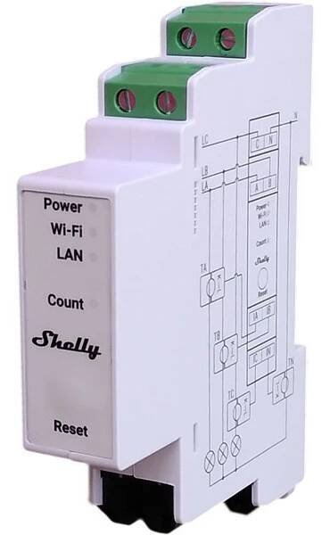 Shelly Pro 3EM-3CT63