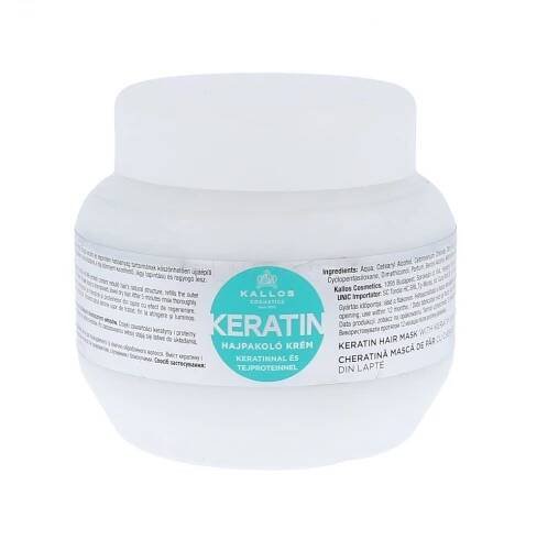 Maska na vlasy Kallos Cosmetics Keratin, 275 ml