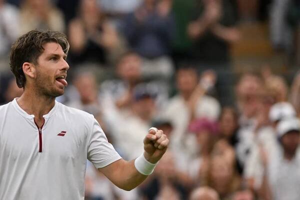 Cam Norrie is the last British player remaining at Wimbledon.