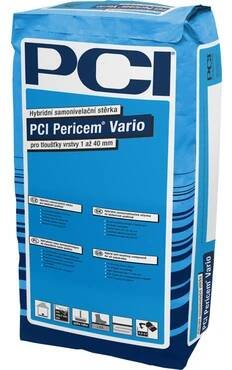 Samonivelační stěrka Hmota samonivelační PCI Pericem VARIO 25 kg
