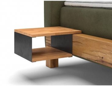 Závěsný noční stolek Beam dub masiv