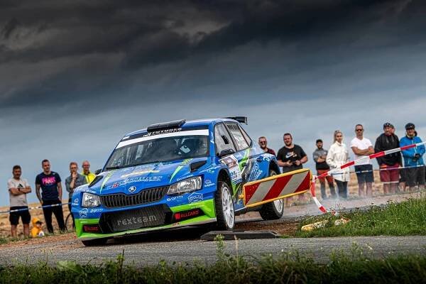 Fotka z rally závodů