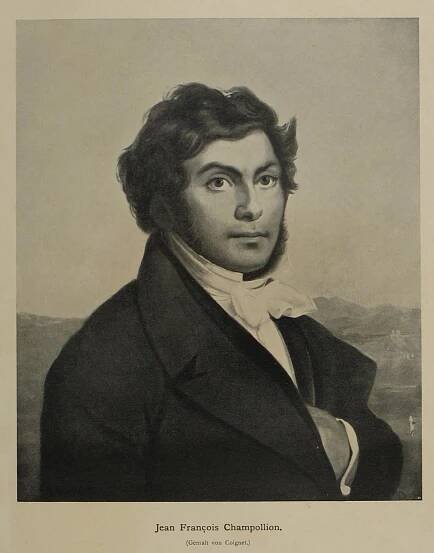 [Grafik: Jean François Champollion]
