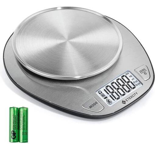 Digitální kuchyňská váha Etekcity 11lb/5kg z nerezové oceli