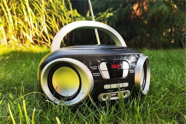 USB AUX MP3 rádio Kuchyňské rádio Bluetooth Boombox Manta Chilli EAN (GTIN) 5902510679446