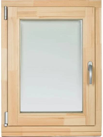 Dřevěné okno 68 mm otočné/sklopné izolační sklo 60 cm x 60 cm L nakoupit u OBI