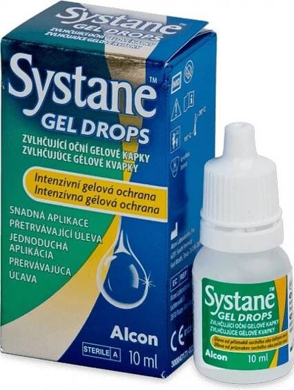 Alcon Systane Gel Drops oční kapky gtt. 10 ml
