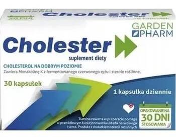 CHOLESTER Tabletky na snížení cholesterolu 30ks