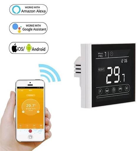 Wifi termostat MK70GB (V70H) 230VAC/16A : H A D E X , spol. s r.o.