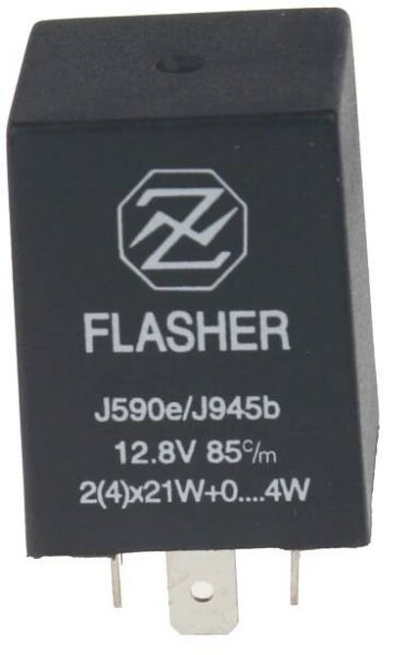 Elektronický přerušovač blinkrů, 12V, 3 kontakty | AligatorAVS