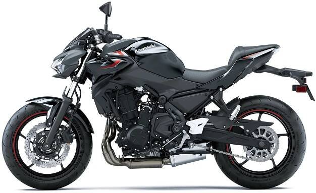 Kawasaki Z650 Červená 2025