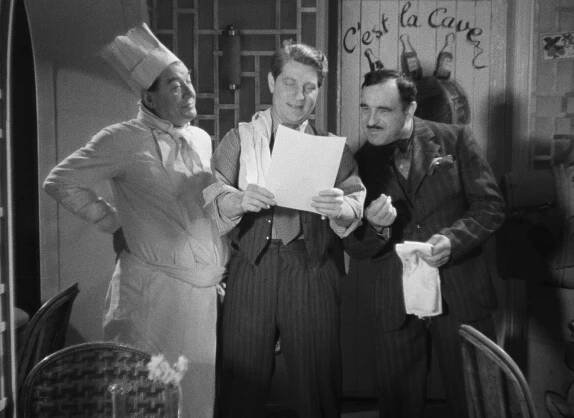 La Belle Équipe - Z filmu - Jean Gabin, Charles Vanel