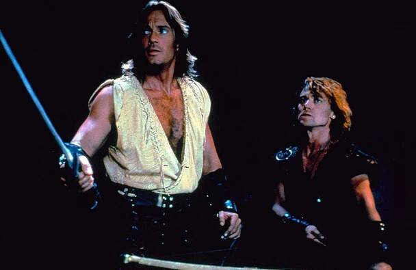 Herkules a Minotaurovo bludiště - Z filmu - Kevin Sorbo, Michael Hurst