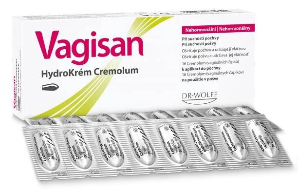 Vagisan HydroKrém Cremolum proti vaginální suchosti