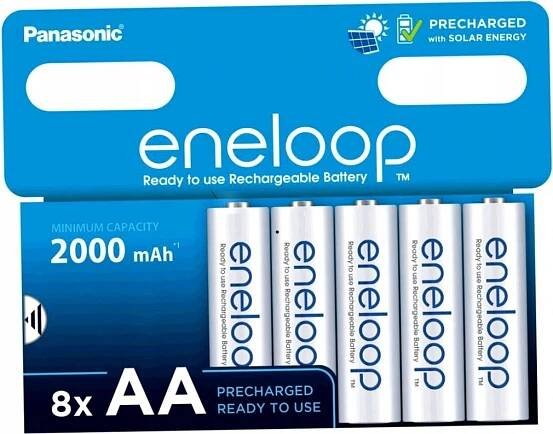 Panasonic Eneloop AA 8ks 3MCCE/8BE