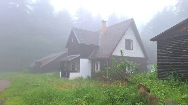Stavby na vrcholu hory Libín u Prachatic | foto: Kristýna Barchini,  Český rozhlas