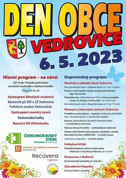 Den obce Vedrovice 2023 | Jižní Morava