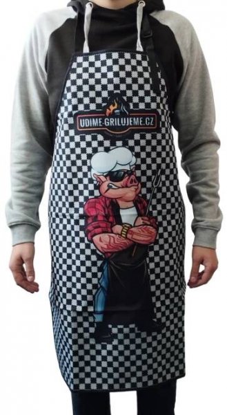 Zástěra Pepe na grilování č.3 UG Grill