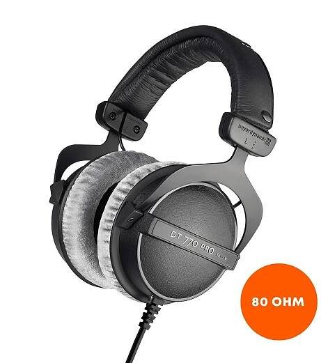 beyerdynamic DT 770 PRO 80 Ohm Over-Ear Studio Headphones
