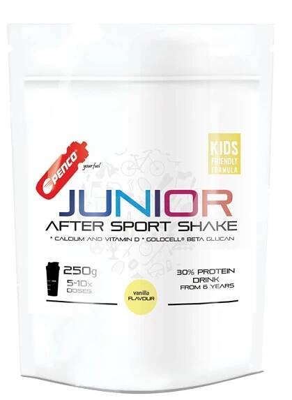 Regenerační nápoj pro juniory JUNIOR AFTER SPORT SHAKE 250g Vanilka