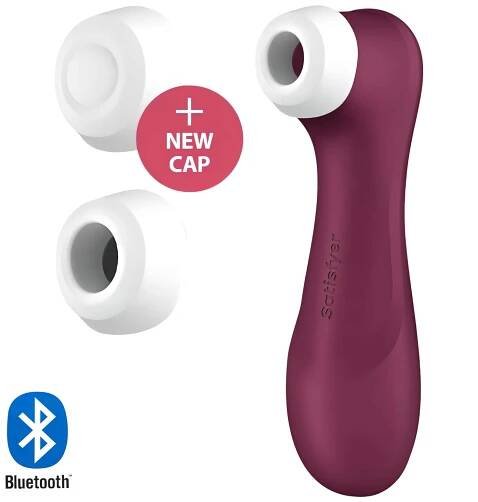 Satisfyer Pro 2 Gen3 - chytrý klitoridální stimulátor s tlakovými vlnami (červený)