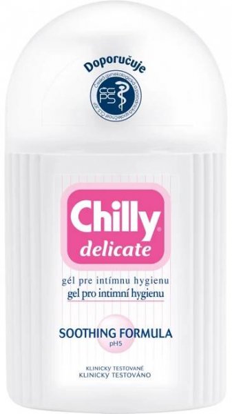 Chilly Intima Delicate gel pro intimní hygienu, 200 ml | TIPODrogerie.cz