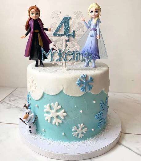 Frozen 2 cake | Frozen birthday cake, Frozen birthday party cake, Frozen theme cake