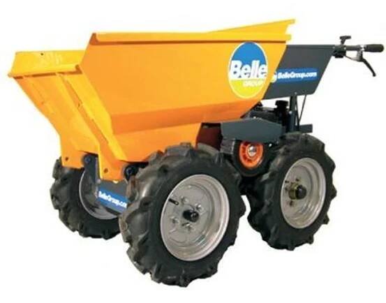 Kolečka stavební motorové 250 kg