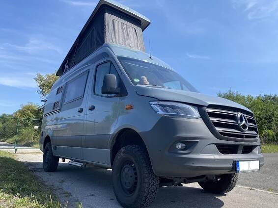 Sprinter 4x4 a Atek - CampRoof