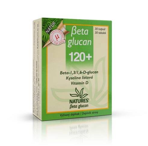 Beta Glukán 120mg+vit.D 30 tabliet