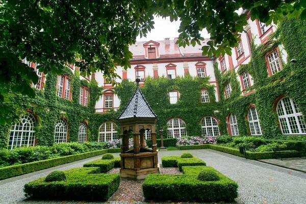 Monastery garden Ossolineum