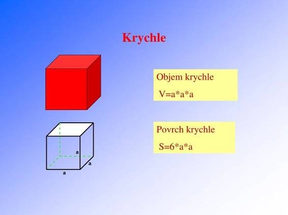 PPT - Povrchy a objemy těles PowerPoint Presentation, free download - ID:907403
