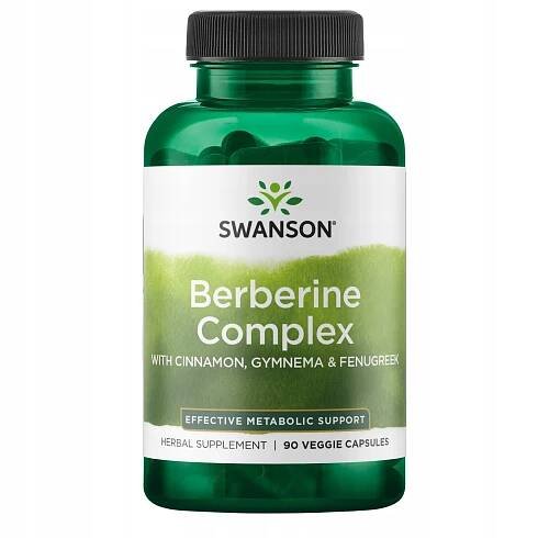 Swanson Berberinový komplex - Berberine Complex (90 Kapsla)