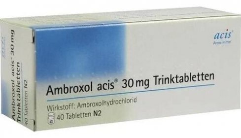 AMBROXOL ACIS 30 mg pití tablet, 40 ks