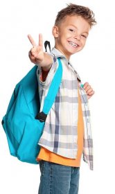 Umí vaše dítě nosit školní batoh a neničit si záda? Tak schválně!