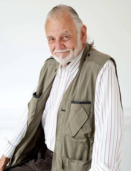 George Romero, director, Pordenone, Italy, 2010. 