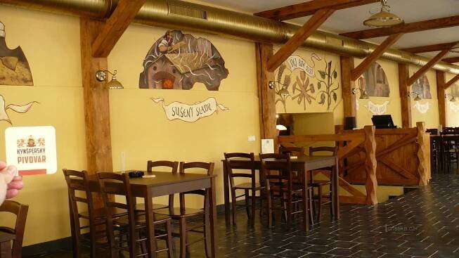 Kynšperský pivovar - restaurace