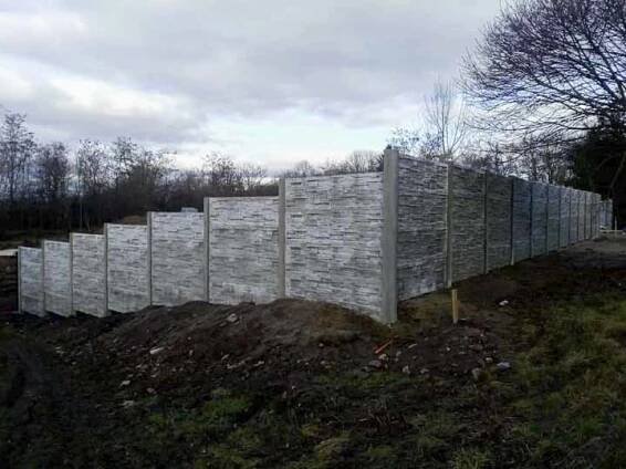 Stavební práce - opěrné stěny a ploty