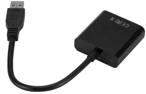 USB3.0-zu-VGA-Adapter USB-zu-VGA-externe Grafikkarte VGA-Konverter für Desktop-Laptop-PC zu Monitorprojektor